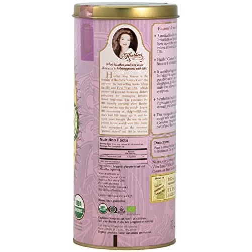 Heathers Tummy Tea Peppermint Tea Bags for Irritable Bowel Synd...
