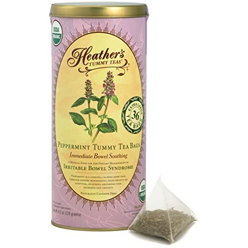 Heathers Tummy Tea Peppermint Tea Bags for Irritable Bowel Synd...