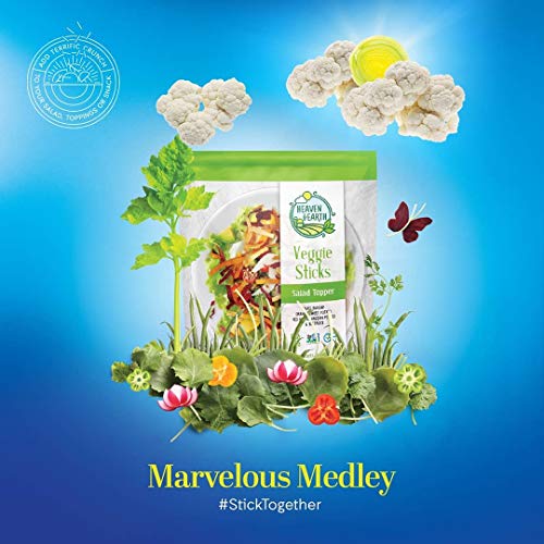 Heaven And Earth Veggie Sticks Salad Toppers 5Oz 3 Pack