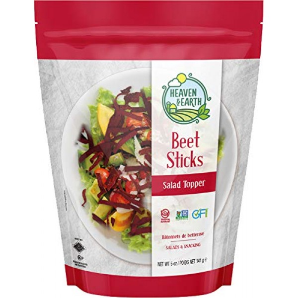 Heaven And Earth Beet Sticks Salad Toppers 5Oz 3 Pack