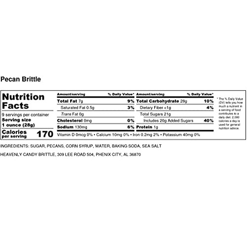 Heavenly Candy Pecan Brittle