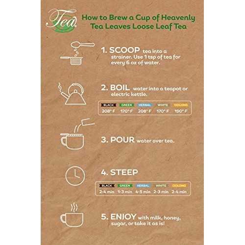 Heavenly Tea Leaves Herbal Tea Sampler, 9 Naturally Caffeine-Fre