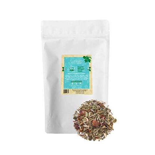 Heavenly Tea Leaves Organic Ginger Jazz, Bulk Loose Leaf Tea Ble...