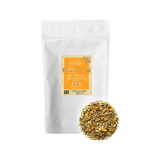 Heavenly Tea Leaves Organic Turmeric Ginger, Bulk Loose Leaf Her...