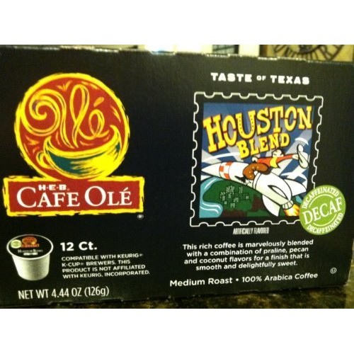 H.E.B. Taste Of Texas-Houston Blend Decaf 12 Count Single Bre