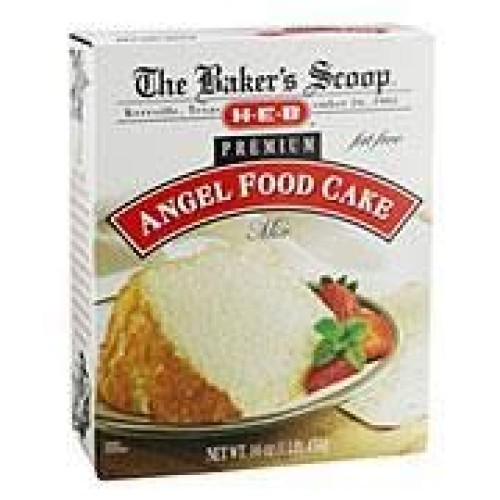 H‑E‑B Bakers Scoop Premium Fat Free Angel Food Cake Mixpack Of 3