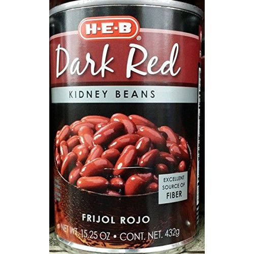 Heb Dark Red Kidney Beans 15.25 Oz Pack Of 6