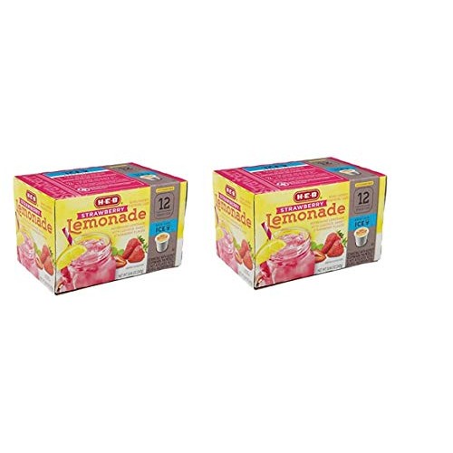 H-E-B Strawberry Lemonade; 2.0 Compatible 12 Cts. Pack Of 2 To