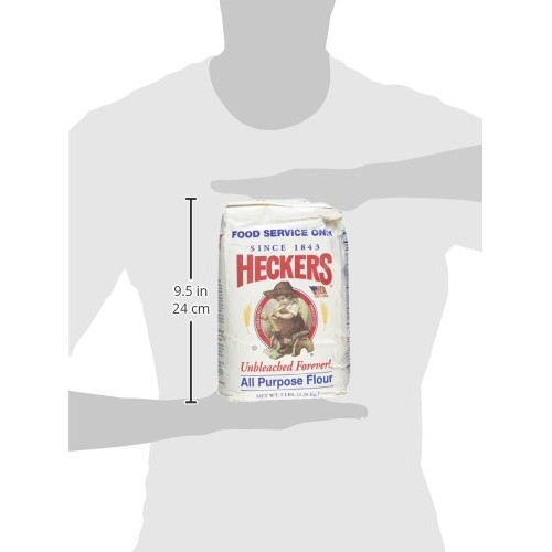 Heckers Unbleached All Purpose Flour 5 Lbs