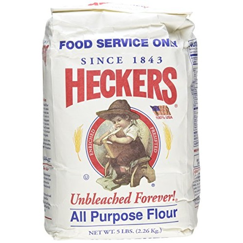 Heckers Unbleached All Purpose Flour 5 Lbs