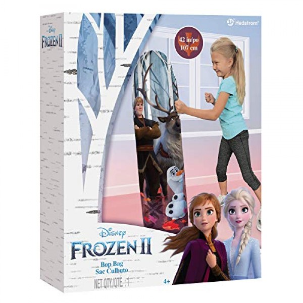 Hedstrom Disney Frozen 2 Bop Bag Inflatable Punching Bag, 42 Inch