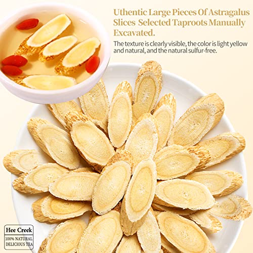 Hee Creek Astragalus Root Sliced Huang Qi 7oz/200g Top Grade Ast...