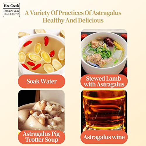 Hee Creek Astragalus Root Sliced Huang Qi 7oz/200g Top Grade Ast...