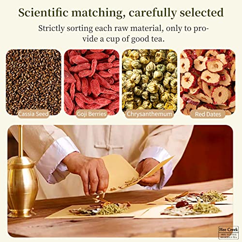 Hee Creek Chrysanthemum Cassia Seed Tea Bags 9.17oz/260g, Combin...