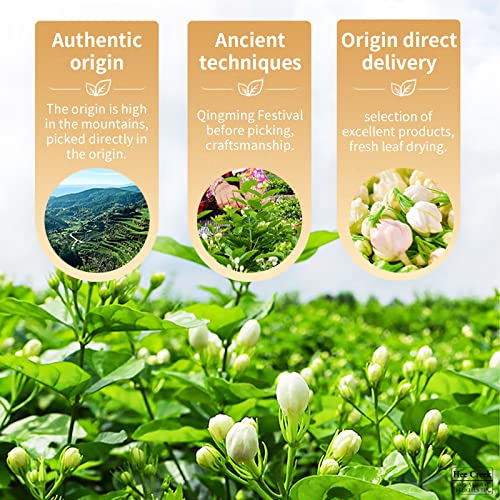 Hee Creek Jasmine Buds Dried Jasmine Flower Buds, 2.82oz 80g J...