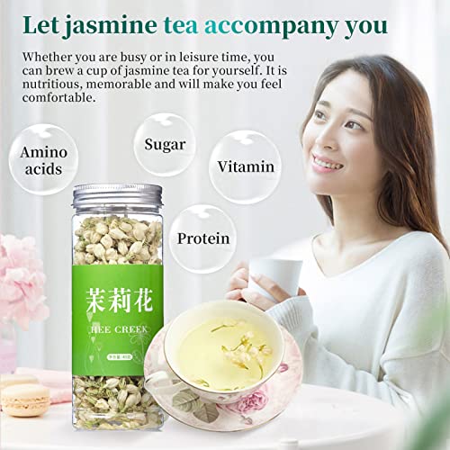 Hee Creek Jasmine Buds Dried Jasmine Flower Buds, 2.82oz 80g J...