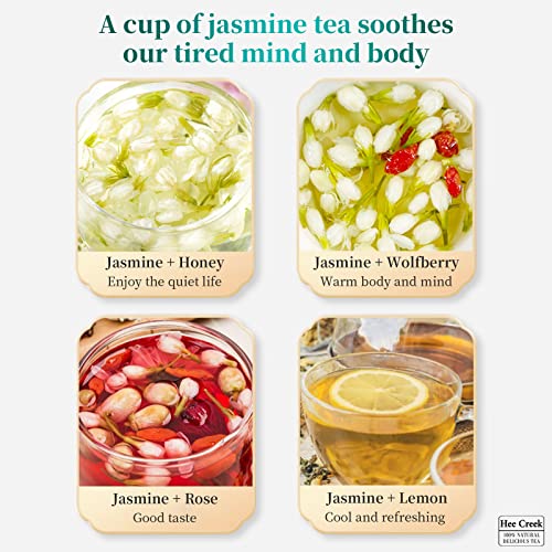 Hee Creek Jasmine Buds Dried Jasmine Flower Buds, 2.82oz 80g J...