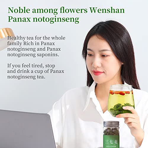 Hee Creek Panax Notoginseng Flower Tea 80g/2.8oz Chinese Herbal ...