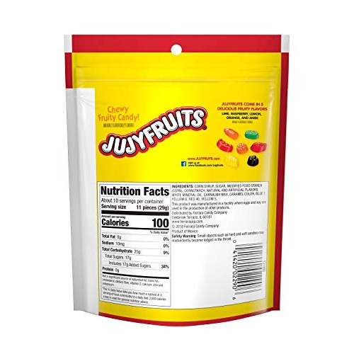 Jujyfruits Candy, 10 Ounce, Pack Of 6