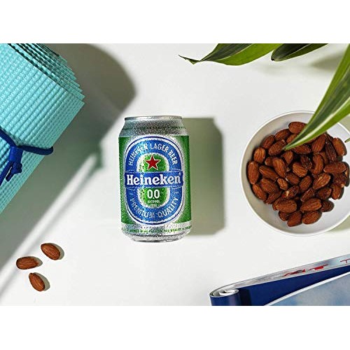 Heineken 0.0% Non-Alcohol, Alcohol Free Beer, Great Taste, Zero