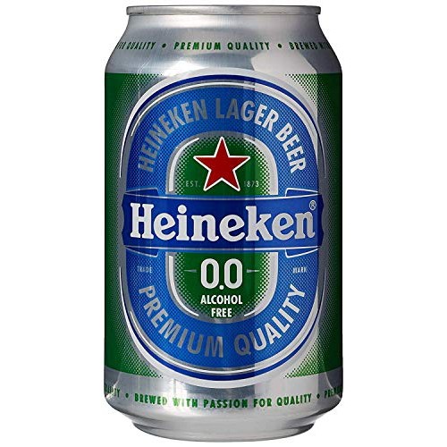 Heineken 0.0% Non-Alcohol, Alcohol Free Beer, Great Taste, Zero