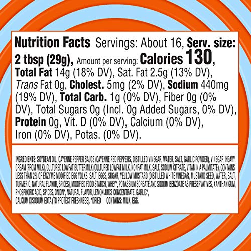 Heinz Buffaranch Buffalo And Ranch Sauce, 16.5 Fl Oz Bottle