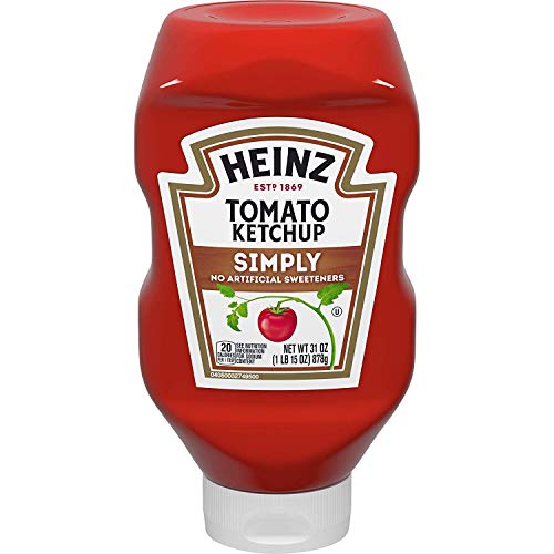 Heinz Simply Tomato Ketchup 31 Oz Bottle 2 Pack