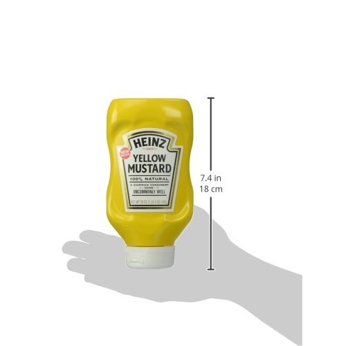 Heinz Yellow Mustard, 20 Ounce