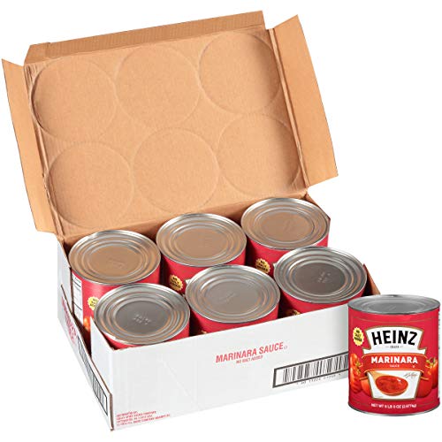 Bell Orto No Salt Added Marinara Sauce 105 Oz Cans, Pack Of 6