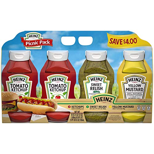 Heinz 4-Pc. Picnic Pack, 118 Oz.