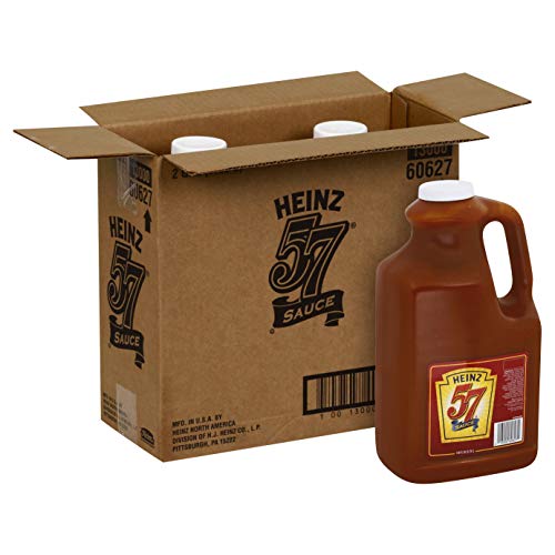 Heinz 57 Sauce Plastic Jug 1 Gal Containers, Pack Of 2