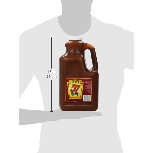 Heinz 57 Sauce Plastic Jug 1 Gal Containers, Pack Of 2