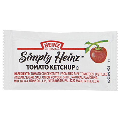 Simply Heinz Ketchup Single Serve Packet 0.3 Oz Packets, Pack O Simply Heinz Ketchup Single Serve Packet 0.3 Oz Packets, Pack O