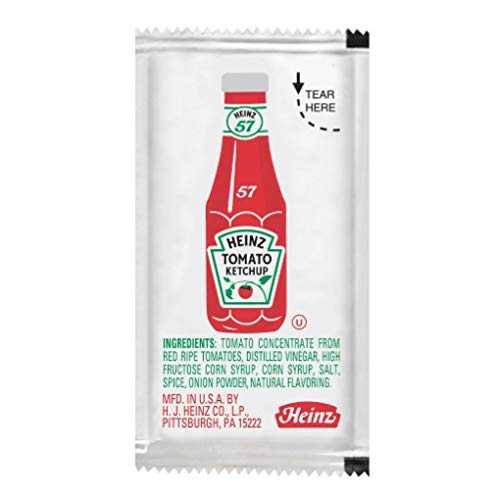 Heinz Ketchup Packet - .32 Ozs. - Pack Of 50