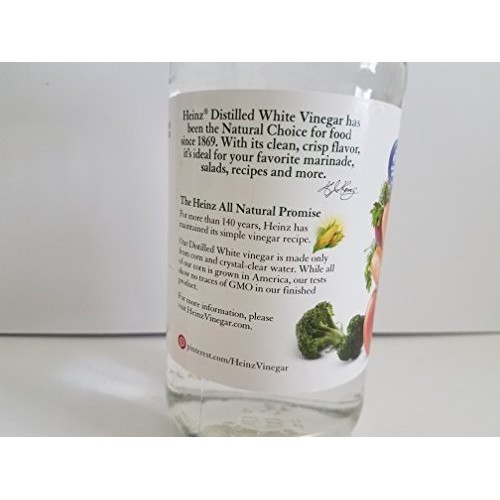Heinz All-Natural Distilled White Vinegar, 5% Acidity, 16 Fl Oun Heinz All-Natural Distilled White Vinegar, 5% Acidity, 16 Fl Oun