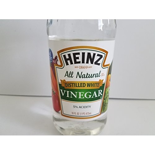 Heinz All-Natural Distilled White Vinegar, 5% Acidity, 16 Fl Oun Heinz All-Natural Distilled White Vinegar, 5% Acidity, 16 Fl Oun