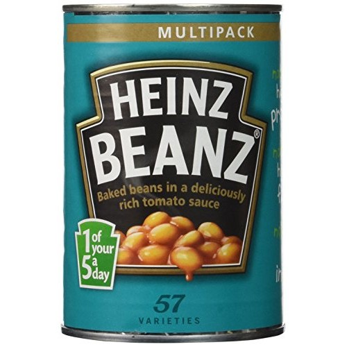 Heinz Baked With Tomato Sauce, 14.1-Ounce Tins Pack Of 12