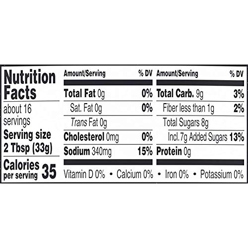 Heinz Bbq Sauce - Carolina Vinegar Style - Sweet &Amp; Tangy - Net W