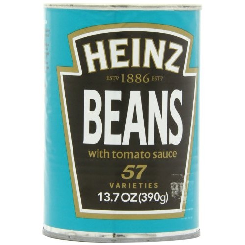 Heinz Beans In Tomato Sauce, 13.7-Ounce Cans Pack Of 12