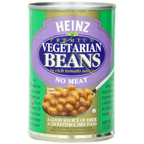 Heinz Beans, Vegetarian, 16 Ounce Pack Of 12