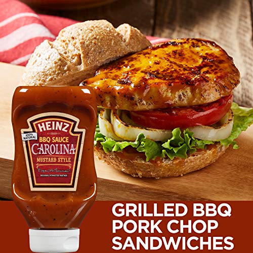 Heinz Carolina Mustard Style Bbq Sauce 18.7 Oz Bottles, Pack Of 6