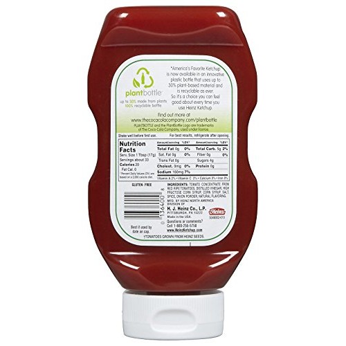 Heinz Easy Squeeze Ketchup, 20 Oz, 3 Pk