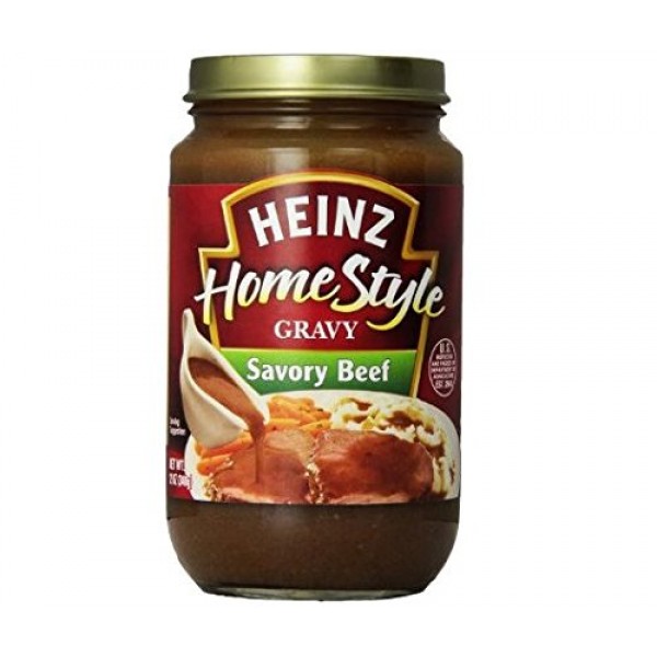 Heinz Homestyle Savory Beef Gravy Pack of 3 12 oz Jars