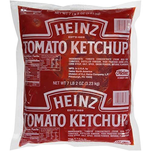Heinz Ketchup 114 Oz Pouches, Pack Of 6