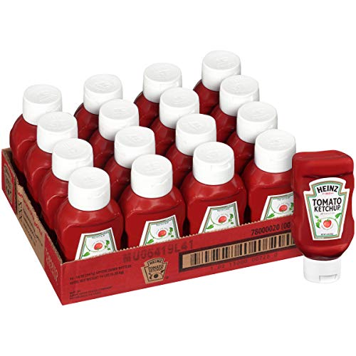 Heinz Ketchup 14 Oz Bottles, Pack Of 16