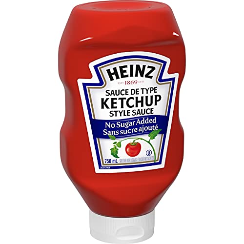 Heinz Ketchup No Sugar Added 1 Count 750Ml 25.36 Fluid Ounces Fr