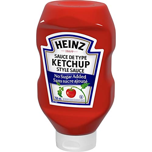 Heinz Ketchup No Sugar Added 1 Count 750Ml 25.36 Fluid Ounces Fr