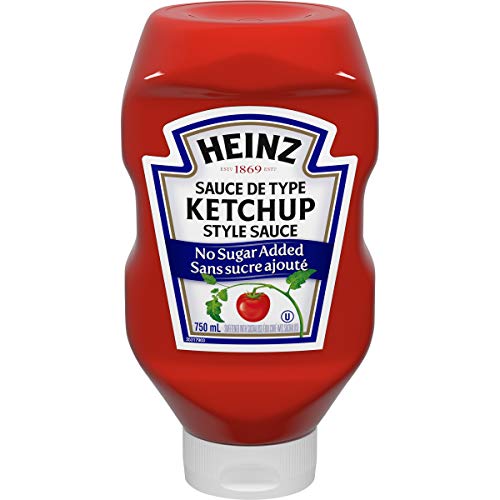 Heinz Ketchup No Sugar Added 1 Count 750Ml 25.36 Fluid Ounces Fr