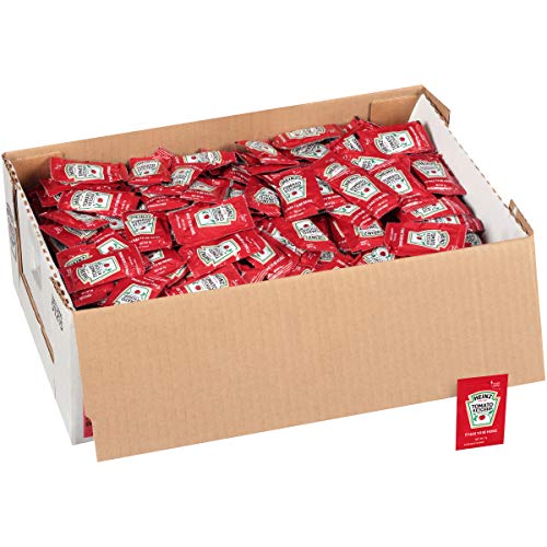 Heinz Ketchup Single Serve Packet 0.25 Oz Packets, Pack Of 750