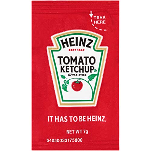 Heinz Ketchup Single Serve Packet 0.25 Oz Packets, Pack Of 750